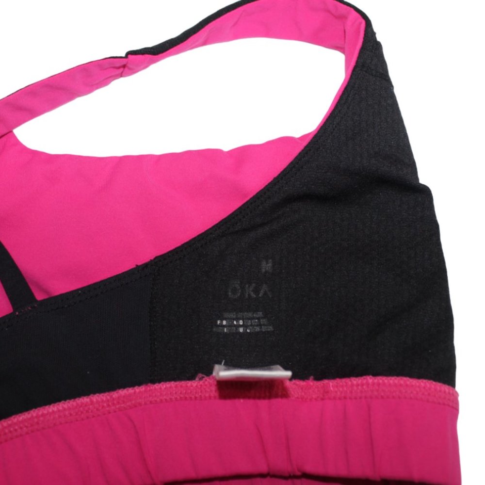 Hot Pink and Black Roka sports bra size Medium - Picture 6 of 7